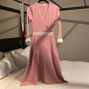 Lovely mauve / dusty rose autumn 🍂 dress